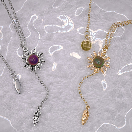 'Solar Mood' Necklace | Moodstone Necklace