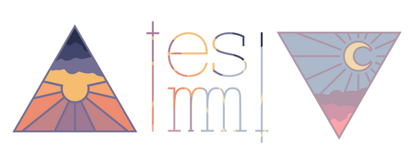 the evening sun, the morning moon