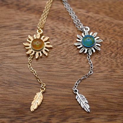 'Solar Mood' Necklace | Moodstone Necklace