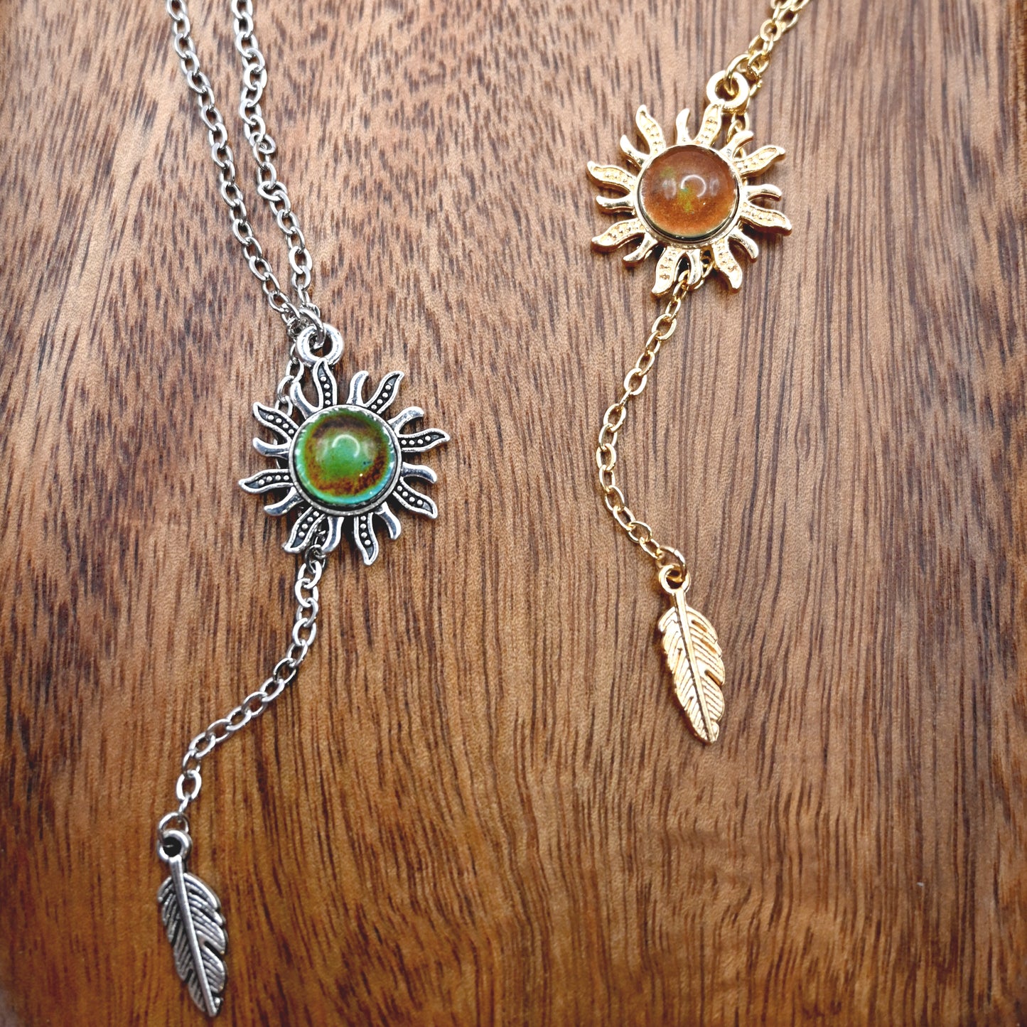 'Solar Mood' Necklace | Moodstone Necklace