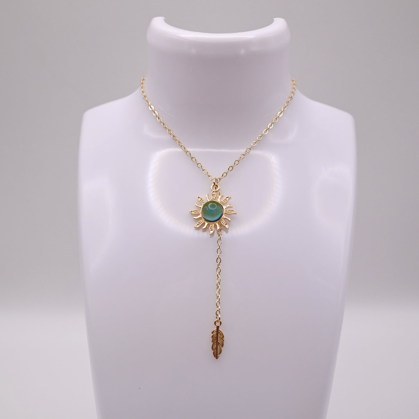 'Solar Mood' Necklace | Moodstone Necklace