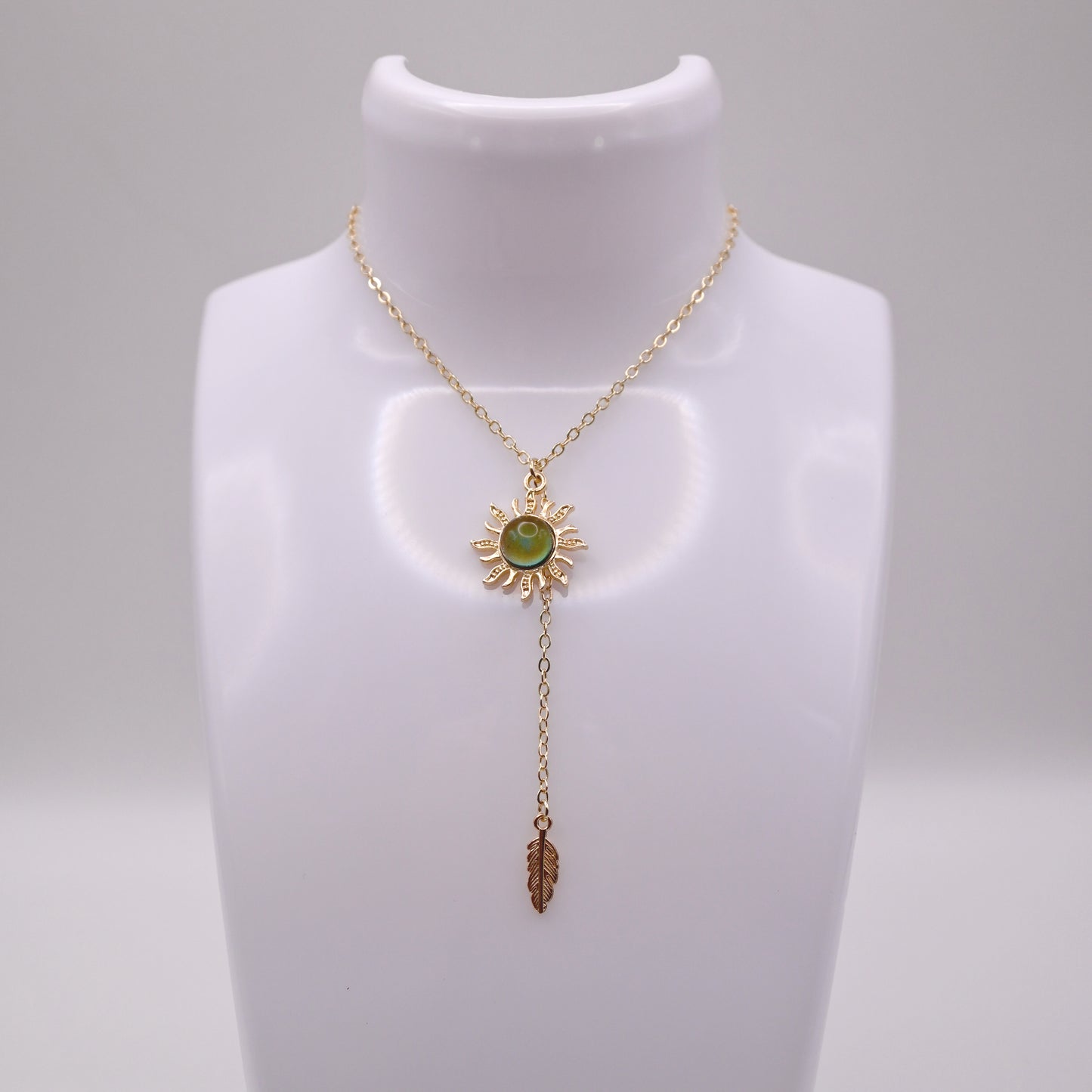 'Solar Mood' Necklace | Moodstone Necklace