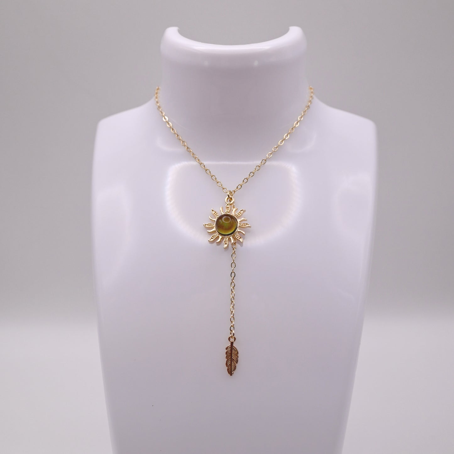 'Solar Mood' Necklace | Moodstone Necklace