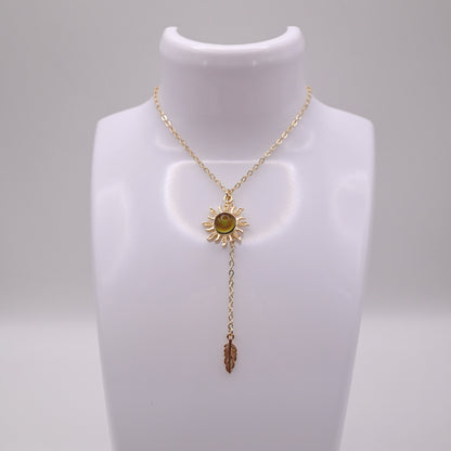 'Solar Mood' Necklace | Moodstone Necklace