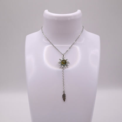 'Solar Mood' Necklace | Moodstone Necklace